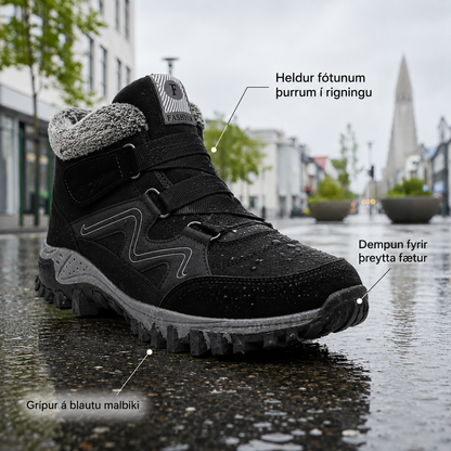 Frostgrip™ Bæklunarþægindi mæta vatnsheldu gripi