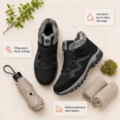 Frostgrip™ Bæklunarþægindi mæta vatnsheldu gripi